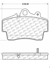 Posi-Quiet Ceramic Brake Pads with Shims and Hardware 105.07370                                     - 105.07370 - Image 3