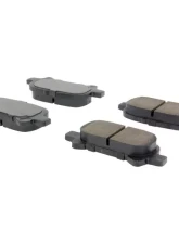 Posi-Quiet Ceramic Brake Pads with Shims and Hardware 105.08280                                     - 105.08280 - Image 3