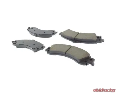 Posi-Quiet Ceramic Brake Pads with Shims and Hardware 105.08340 - 105.08340