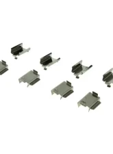 Posi-Quiet Ceramic Brake Pads with Shims and Hardware 105.08560                                     - 105.08560 - Image 2