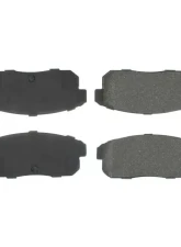 Posi-Quiet Ceramic Brake Pads with Shims and Hardware 105.10080                                     - 105.10080 - Image 4