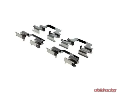 Posi-Quiet Ceramic Brake Pads with Shims and Hardware 105.10180 - 105.10180