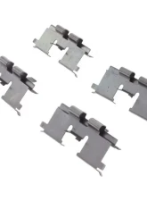 Posi-Quiet Ceramic Brake Pads with Shims and Hardware 105.10360                                     - 105.10360 - Image 4