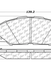 Posi-Quiet Ceramic Brake Pads with Shims and Hardware 105.12100                                     - 105.12100 - Image 3