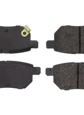 Posi-Quiet Ceramic Brake Pads with Shims and Hardware 105.13541                                     - 105.13541 - Image 5