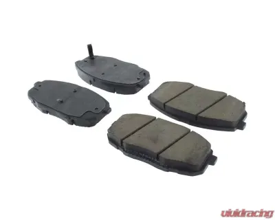 Posi-Quiet Ceramic Brake Pads with Shims and Hardware 105.13972 - 105.13972