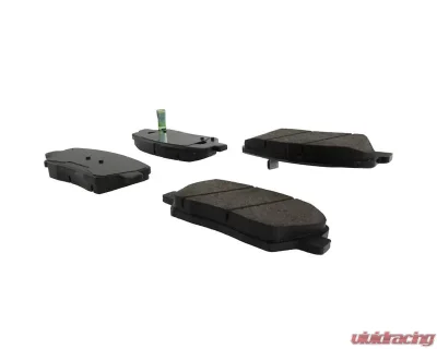 Posi-Quiet Ceramic Brake Pads with Shims and Hardware 105.14320 - 105.14320