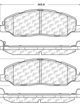 Posi-Quiet Ceramic Brake Pads with Shims and Hardware 105.14630                                     - 105.14630 - Image 2