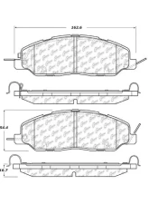 Posi-Quiet Ceramic Brake Pads with Shims and Hardware 105.14630                                     - 105.14630 - Image 5