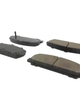 Posi-Quiet Ceramic Brake Pads with Shims and Hardware 105.15090                                     - 105.15090 - Image 4