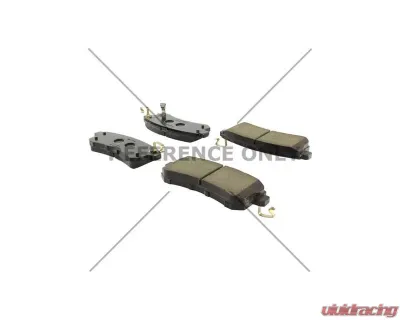 Posi-Quiet Ceramic Brake Pads with Shims and Hardware 105.15100 - 105.15100