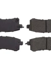 Posi-Quiet Ceramic Brake Pads with Shims and Hardware 105.15100                                     - 105.15100 - Image 3