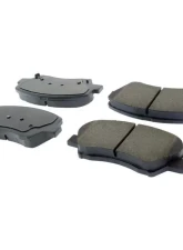 Posi-Quiet Ceramic Brake Pads with Shims and Hardware 105.15431                                     - 105.15431 - Image 2