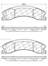 Posi-Quiet Ceramic Brake Pads with Shims and Hardware 105.15651                                     - 105.15651 - Image 3