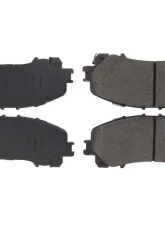 Posi-Quiet Ceramic Brake Pads with Shims and Hardware 105.17360                                     - 105.17360 - Image 4