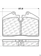 Posi-Quiet Extended Wear Brake Pads with Shims 106.06080                                     - 106.06080 - Image 3