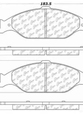 Posi-Quiet Extended Wear Brake Pads with Shims and Hardware 106.08040                                     - 106.08040 - Image 3