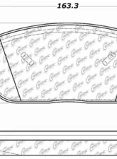 Posi-Quiet Extended Wear Brake Pads with Shims and Hardware 106.08050                                     - 106.08050 - Image 3