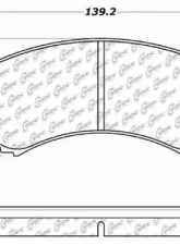 Posi-Quiet Extended Wear Brake Pads with Shims and Hardware 106.08670                                     - 106.08670 - Image 3