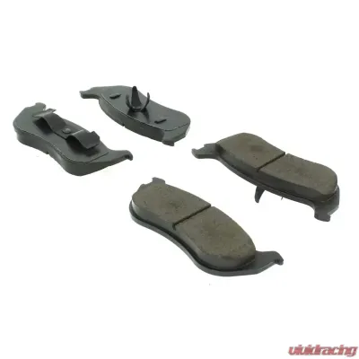 Posi-Quiet Extended Wear Brake Pads with Shims and Hardware 106.08810 - 106.08810