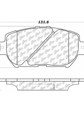 Posi-Quiet Extended Wear Brake Pads with Shims and Hardware 106.09080                                     - 106.09080 - Image 3