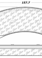 Posi-Quiet Extended Wear Brake Pads with Shims and Hardware 106.09450                                     - 106.09450 - Image 3