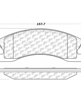 Posi-Quiet Extended Wear Brake Pads with Shims and Hardware 106.09450                                     - 106.09450 - Image 3