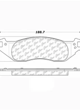 Posi-Quiet Extended Wear Brake Pads with Shims and Hardware 106.10450                                     - 106.10450 - Image 5