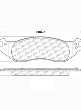 Posi-Quiet Extended Wear Brake Pads with Shims and Hardware 106.10450                                     - 106.10450 - Image 2