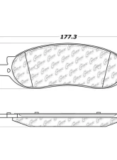 Posi-Quiet Extended Wear Brake Pads with Shims and Hardware 106.10680                                     - 106.10680 - Image 2