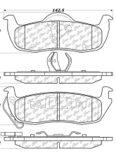 Posi-Quiet Extended Wear Brake Pads with Shims and Hardware 106.10870                                     - 106.10870 - Image 3