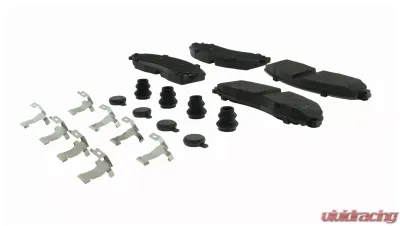 Posi-Quiet Extended Wear Brake Pads with Shims and Hardware 106.13300 - 106.13300