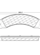 Posi-Quiet Extended Wear Brake Pads with Shims and Hardware 106.13300                                     - 106.13300 - Image 4