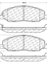 Posi-Quiet Extended Wear Brake Pads with Shims and Hardware 106.14630                                     - 106.14630 - Image 3