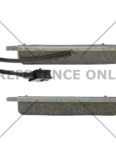 Posi-Quiet Extended Wear Brake Pads with Shims and Hardware 106.17461                                     - 106.17461 - Image 3