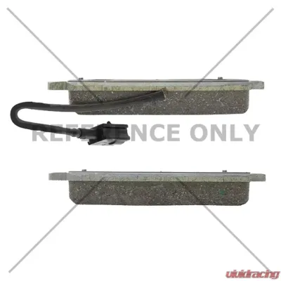 Posi-Quiet Extended Wear Brake Pads with Shims and Hardware 106.17461 - 106.17461