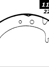 Centric C-Tek Brake Shoes 110.04070                                     - 110.04070 - Image 4