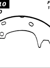 Centric C-Tek Brake Shoes 110.05010                                     - 110.05010 - Image 2