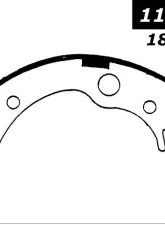 Centric C-Tek Brake Shoes 110.05460                                     - 110.05460 - Image 4