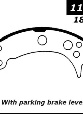 Centric C-Tek Brake Shoes 110.05591                                     - 110.05591 - Image 2