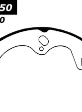 Centric C-Tek Brake Shoes 110.05650                                     - 110.05650 - Image 4