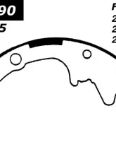 Centric C-Tek Brake Shoes 110.05690                                     - 110.05690 - Image 2