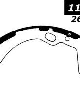 Centric C-Tek Brake Shoes 110.05740                                     - 110.05740 - Image 4