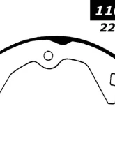 Centric C-Tek Brake Shoes 110.05750                                     - 110.05750 - Image 4