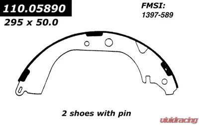 Centric C-Tek Brake Shoes 110.05890 - 110.05890