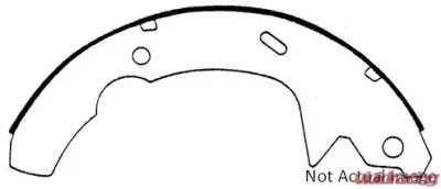 Centric C-Tek Brake Shoes 110.05990 - 110.05990
