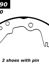 Centric C-Tek Brake Shoes 110.06190                                     - 110.06190 - Image 4