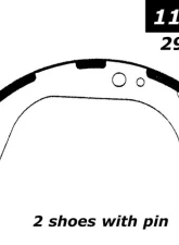 Centric C-Tek Brake Shoes 110.06310                                     - 110.06310 - Image 2