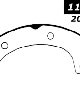 Centric C-Tek Brake Shoes 110.06370                                     - 110.06370 - Image 2