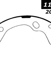 Centric C-Tek Brake Shoes 110.06590                                     - 110.06590 - Image 4